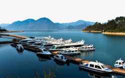 黄山太平湖著名景点太平湖高清图片