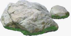 石头景观海报素材