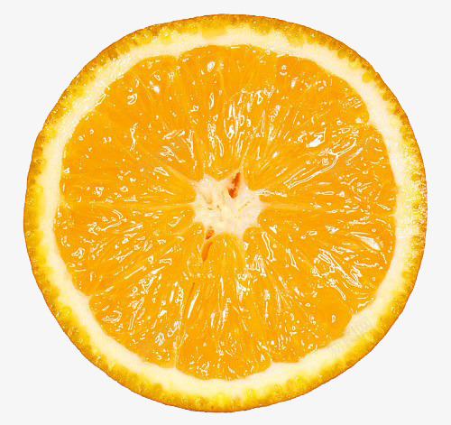 甜橙切片特写png免抠素材_新图网 https://ixintu.com 一半 实物 新鲜 果肉 橘子 橙子 橙色 水果 甜橙切片特写