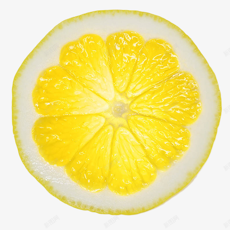 黄色柠檬片片半透明png免抠素材_新图网 https://ixintu.com 柠檬 片片 透明 黄色