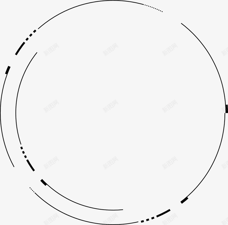 墨迹水墨效果科技线圈png免抠素材_新图网 https://ixintu.com 中国风水墨素材 摄影 水墨元素 水墨图片 水墨烟雾素材 水墨风格素材 科技 线圈 虚线 黑白线圈