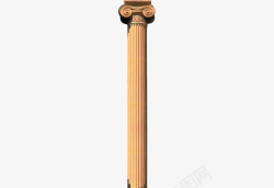 雕刻柱子建筑素材