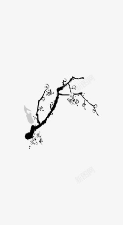 梅花简约的梅花素材