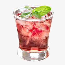 夏天草莓汁创意解渴草莓汁冷饮高清图片