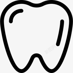 牙科保健牙图标高清图片