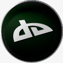 暗黑LOGO暗黑社交公司LOGO图标高清图片
