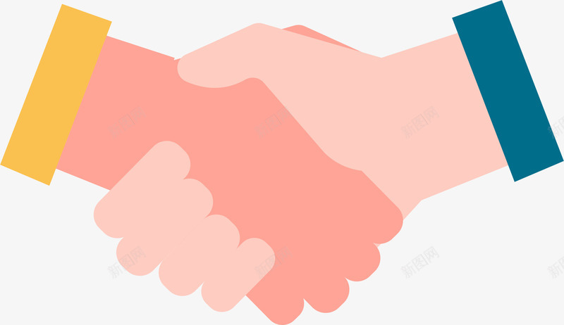 商务谈判握手图标png_新图网 https://ixintu.com 共同合作 卡通图标 合作伙伴 商业伙伴 商务合作 商务谈判 商务面谈 握手 握手ico 达成协议
