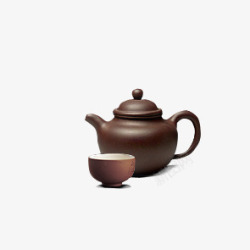 古典杯子紫砂茶壶高清图片