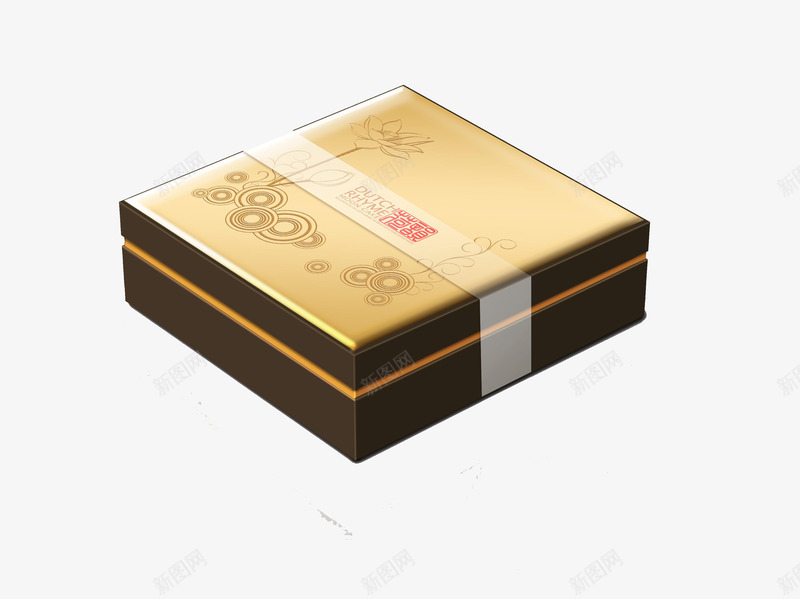 酒盒包装png免抠素材_新图网 https://ixintu.com 包装 包装设计 盒子 设计 酒盒 高档