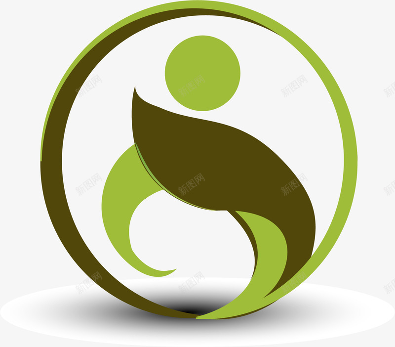 圆形图标png_新图网 https://ixintu.com PPT素材 圆形logo 实用图标 立体 雕塑logo