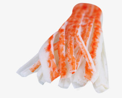蟹肉制品条形鱼蟹棒蟹肉棒高清图片