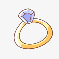 钻石戒指图形素材