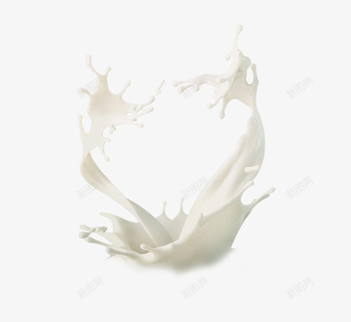 动感飞溅飞舞的牛奶png免抠素材_新图网 https://ixintu.com 动感 泼洒 牛奶 飞溅 飞舞