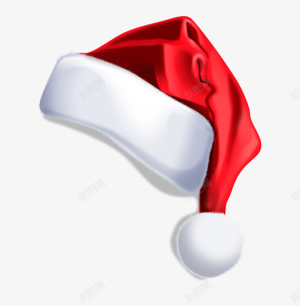 圣诞节大红色帽子png免抠素材_新图网 https://ixintu.com 促销 圣诞节 大红色 帽子 节日