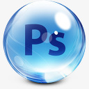 桌面化妆刷水晶软件桌面网页图标透明水珠ps图标