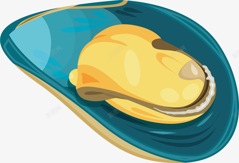 海鲜矢量图ai免抠素材_新图网 https://ixintu.com 双壳贝类 手绘蛤蚌 海鲜 矢量图 肉 蛤蜊 食物