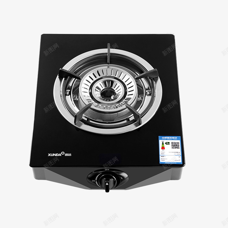 黑色煤气灶png免抠素材_新图网 https://ixintu.com 厨具设计 实物图 家电设计 平面设计 煤气灶 电器设计