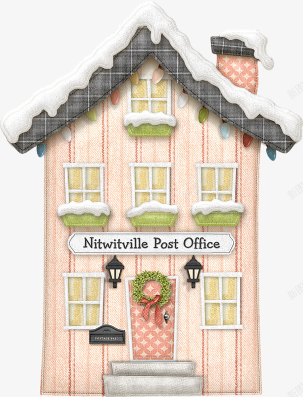 卡通房屋png免抠素材_新图网 https://ixintu.com 公主 卡通 台阶 城堡 房屋 粉嫩
