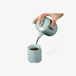 红茶泡茶器旅行功夫茶具素材