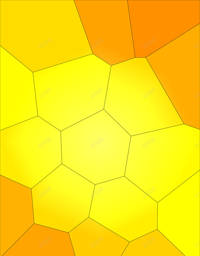 黄色几何形状插图png免抠素材_新图网 https://ixintu.com 几何 形状 插图 黄色