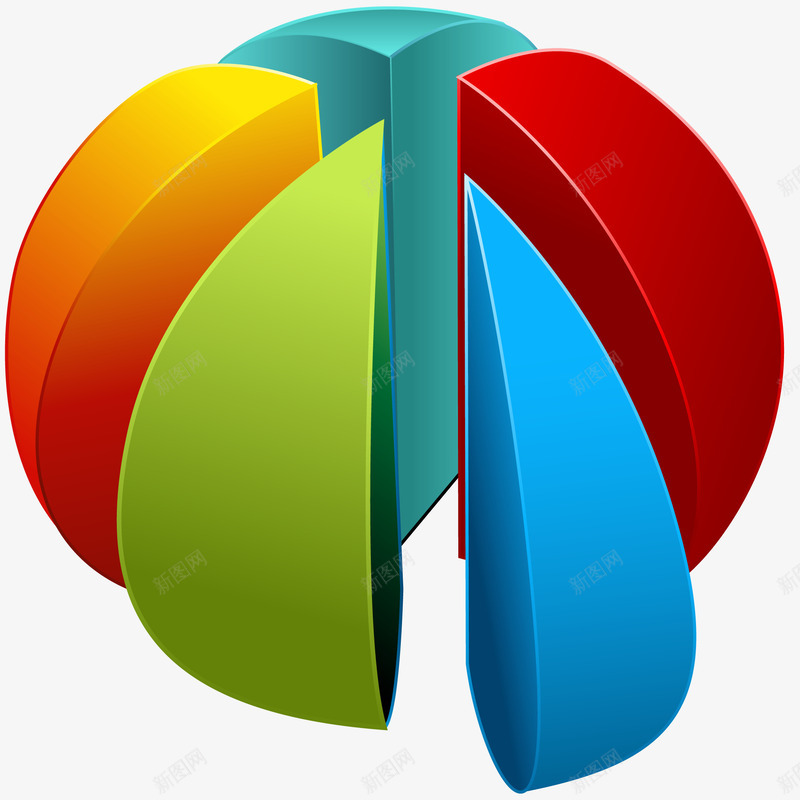 彩色球体分块立体插画矢量图ai免抠素材_新图网 https://ixintu.com 3D PPT 免抠PNG 切块 彩色 彩色球体分块立体插画 球体 矢量图