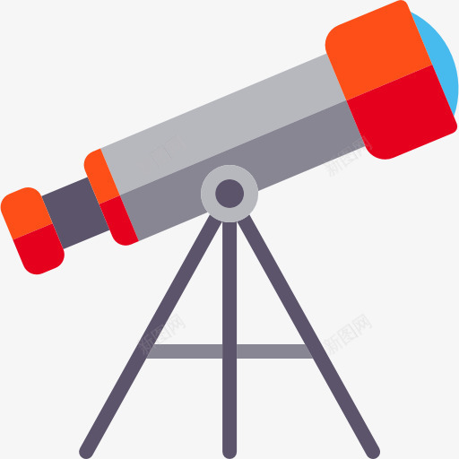 望远镜图标png_新图网 https://ixintu.com 工具和用具 望远镜 科学 空间 观察