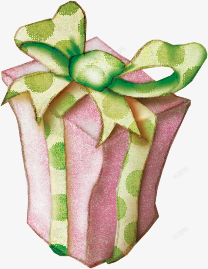 粉色礼物盒png免抠素材_新图网 https://ixintu.com 卡通盒子 卡通礼盒 盒子 粉红色的礼物