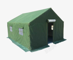 指挥室绿色帐篷素材