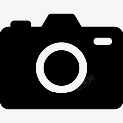 摄影师数码单反相机图标高清图片