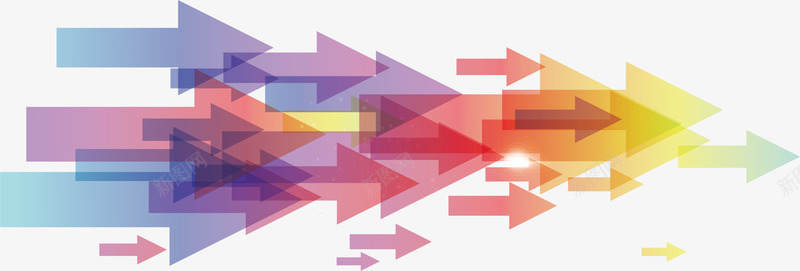 个性潮流箭头矢量图ai免抠素材_新图网 https://ixintu.com 个性 丰富多彩 五彩缤纷 潮流 箭头 矢量图