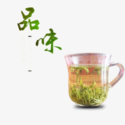 茶叶黄山毛峰素材
