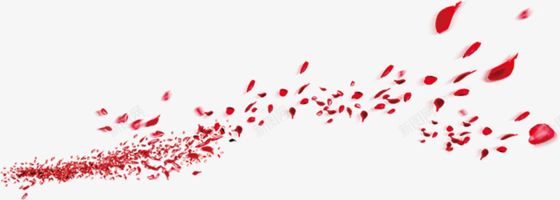 漂浮玫瑰花瓣装饰png免抠素材_新图网 https://ixintu.com 漂浮 玫瑰 花瓣 装饰