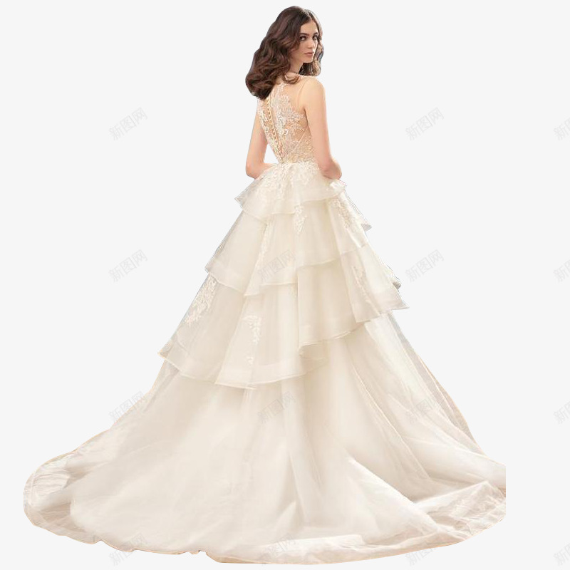 摄影白色的婚纱造型效果png免抠素材_新图网 https://ixintu.com 婚纱 摄影 效果 白色 白裙子 造型