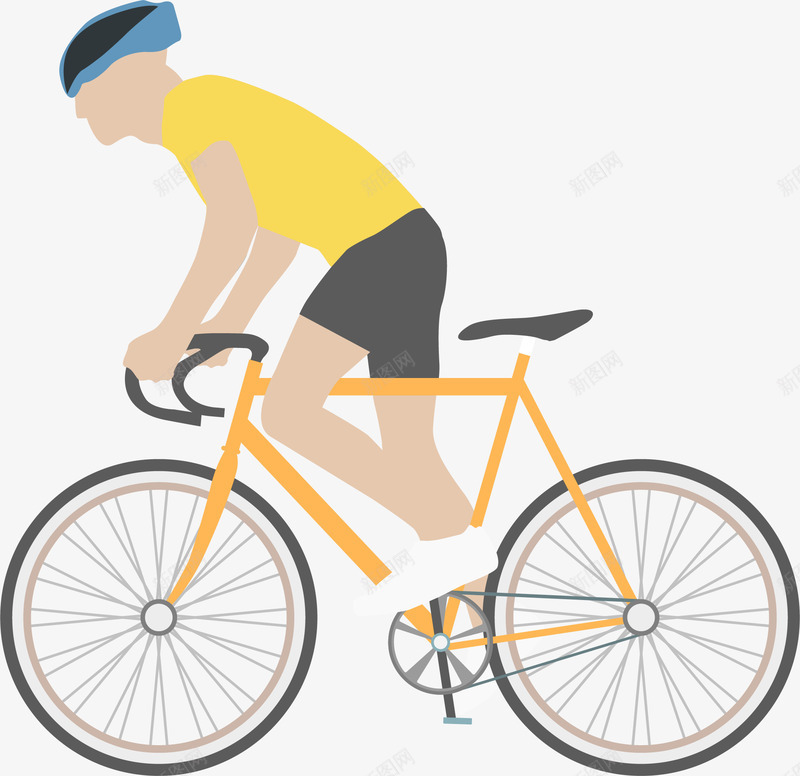 自行车比赛运动员png免抠素材_新图网 https://ixintu.com 单车 山地车 脚踏车 自行车 自行车比赛 自行车运动员 骑自行车 骑行者 骑车