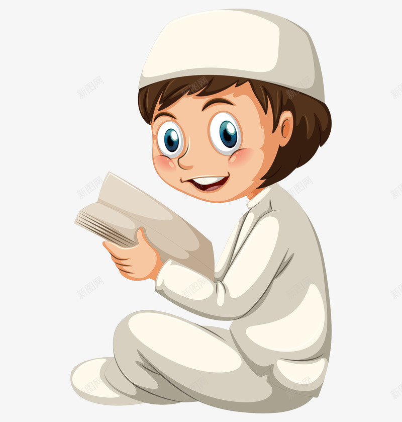 坐着看书的男孩卡通图png免抠素材_新图网 https://ixintu.com 书本 书籍 人物 卡通 坐着读书 学习 男孩 看书 阅读