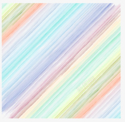唯美彩虹彩色斜纹效果元素高清图片