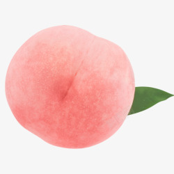蔬果农药粉色水蜜桃摄影特写高清图片