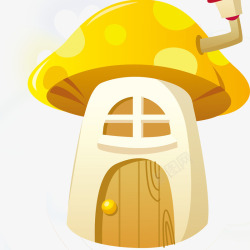 蘑菇屋装饰画蘑菇屋高清图片