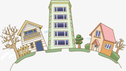 城市楼房素材