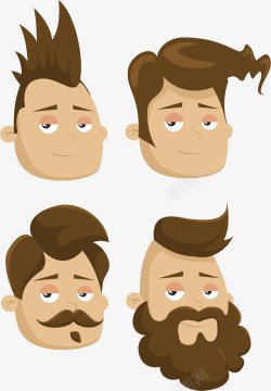 个性发型个性创意男性发型高清图片