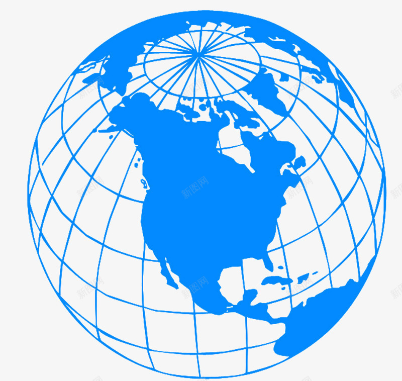手绘地球png免抠素材_新图网 https://ixintu.com 地球表面图 手绘世界地球表面图 手绘地球图案 蓝色地球