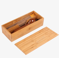 筷子勺子盒子素材