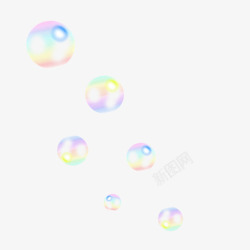 炫彩气泡泡泡高清图片