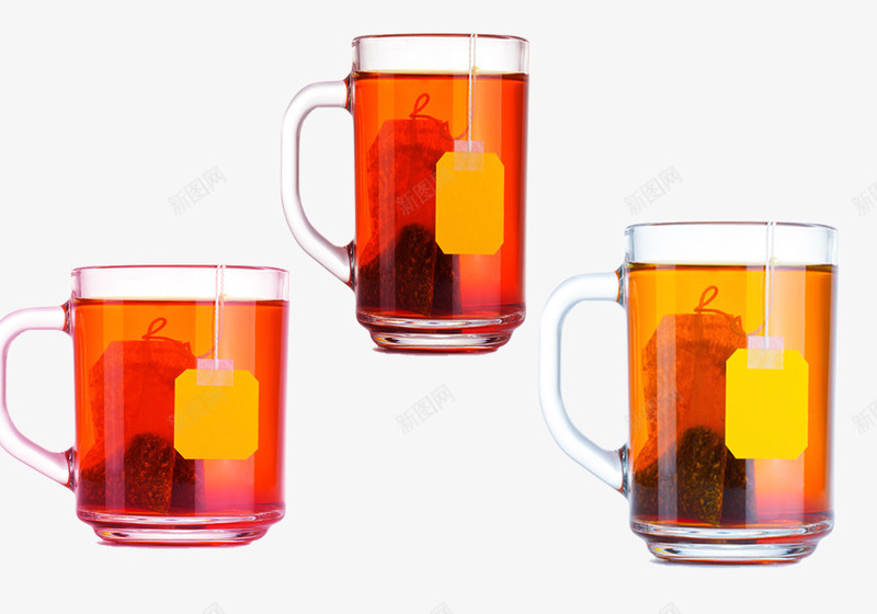 带把手的大玻璃茶杯psd免抠素材_新图网 https://ixintu.com 大茶杯 带把手的 杯具素材 玻璃质地 速溶茶袋