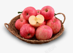 七色彩苹果图标下载一篮子苹果图标高清图片