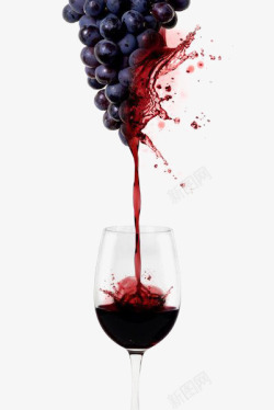 酿酒葡萄葡萄酒高清图片