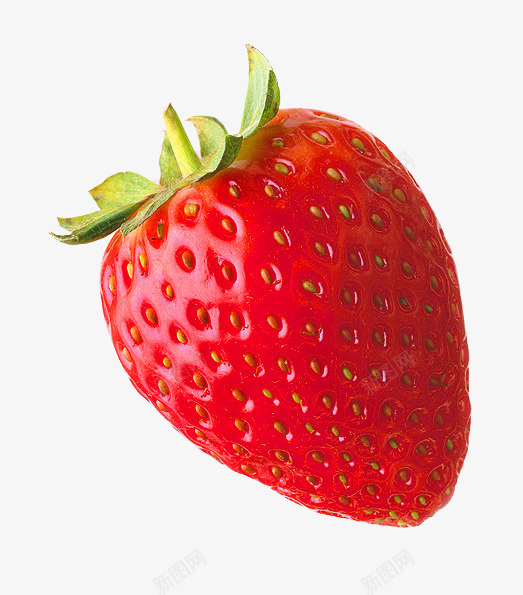 色泽新鲜的草莓png免抠素材_新图网 https://ixintu.com 春天 水果 草莓 食物 草莓酱