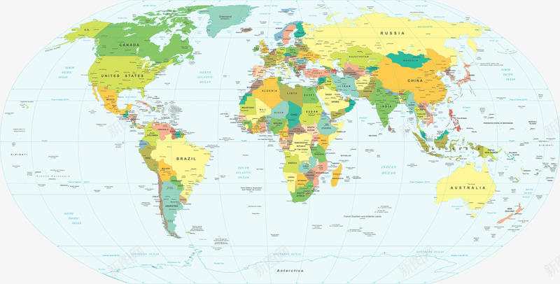 精美世界地图png免抠素材_新图网 https://ixintu.com 世界 地图 精美 素材