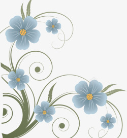 富贵花朵花纹壁纸背花纹背景高清图片