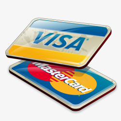 信贷卡片签证万事达卡ecomm素材